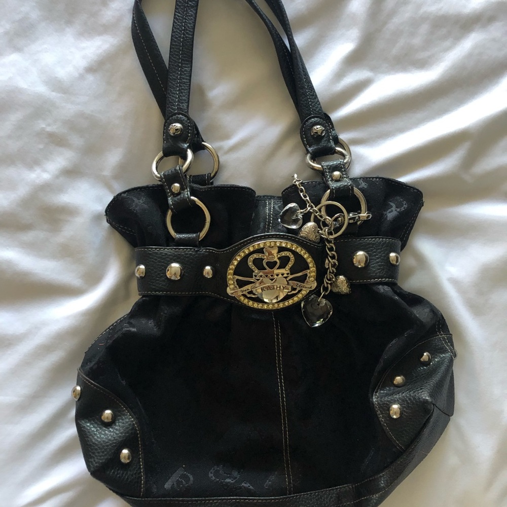 Black Kathy Van Zeeland Queen Purse